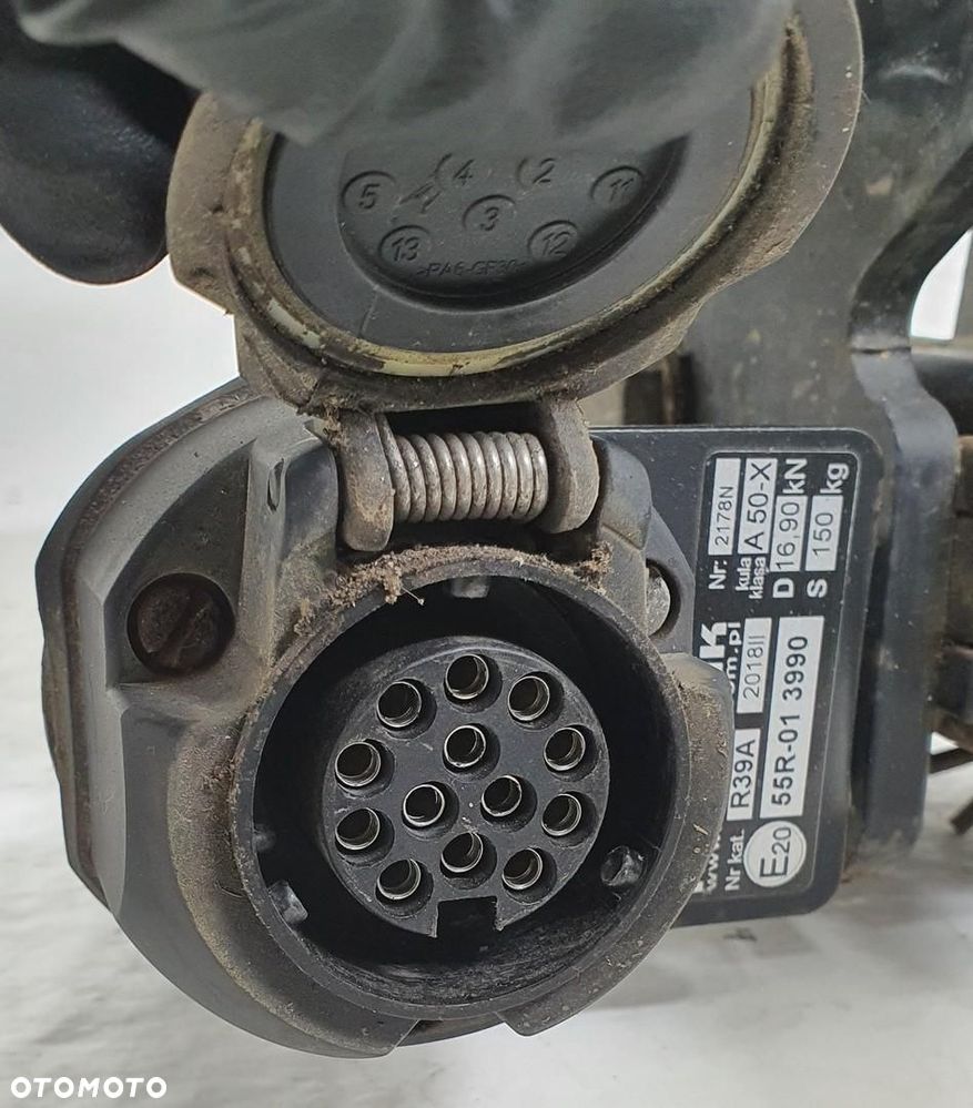 HAK HOLOWNICZY BELKA KULA WYPINANY 13PIN PEUGEOT BOXER III R39A 1350828080 - 7