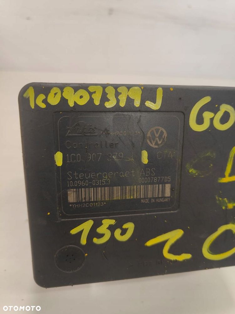 golf iv audi a3 1j0614117f 1c0907379j pompa abs - 1