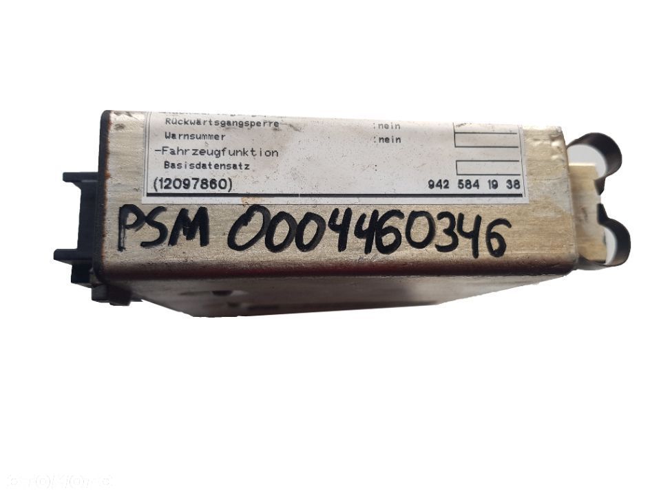 STEROWNIK KASETA PSM MODUŁ MERCEDES ATEGO 0004460346 - 2