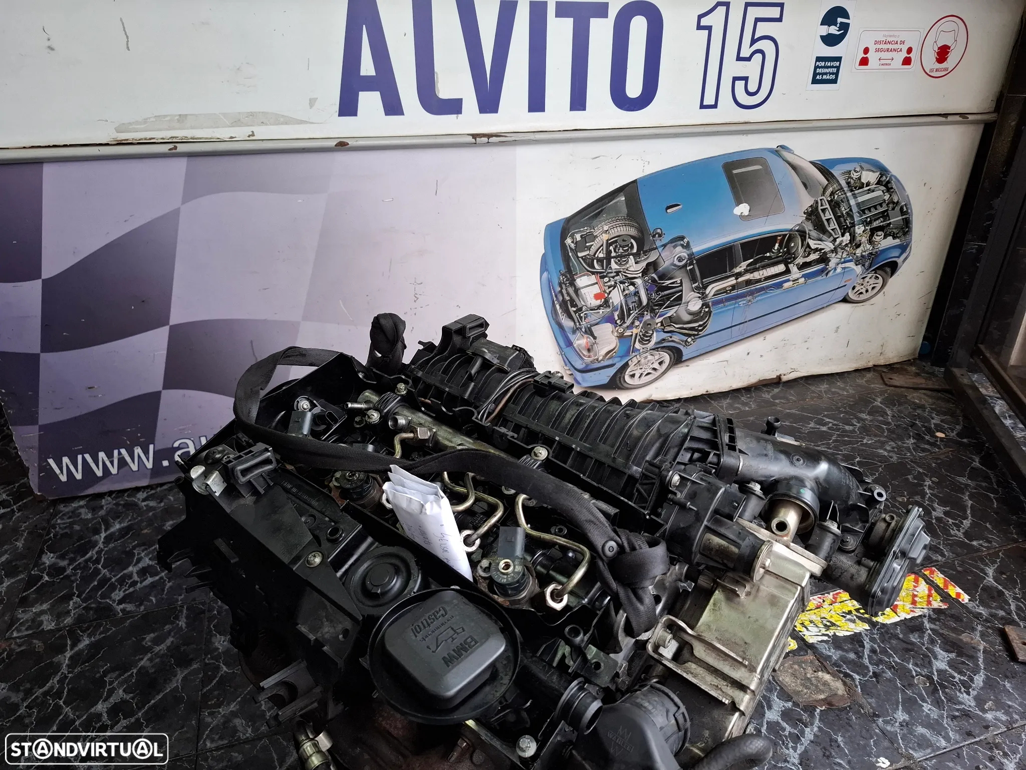 Motor Bmw n47d20c serie 2 184 cv - 2