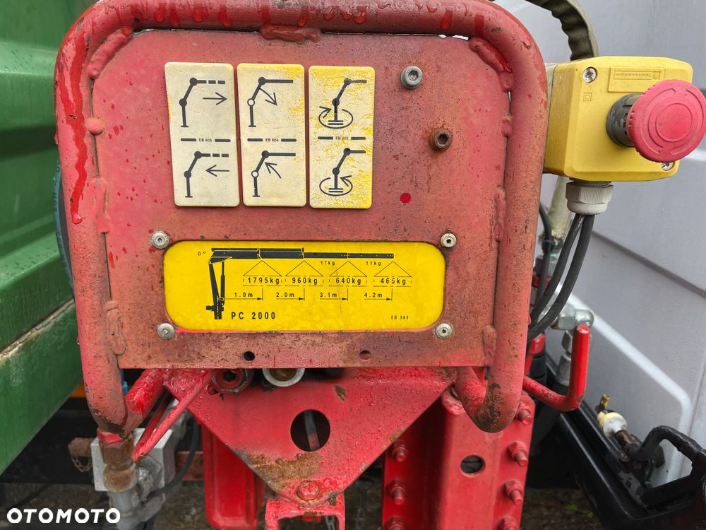 Mercedes-Benz Vario 609 Wywrotka Meiller, Żuraw Palfinger - 5