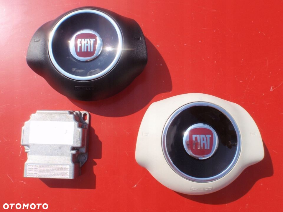 FIAT 500 ABARTH AIRBAG PODUSZKA PODUSZKI PASY PAS - 4