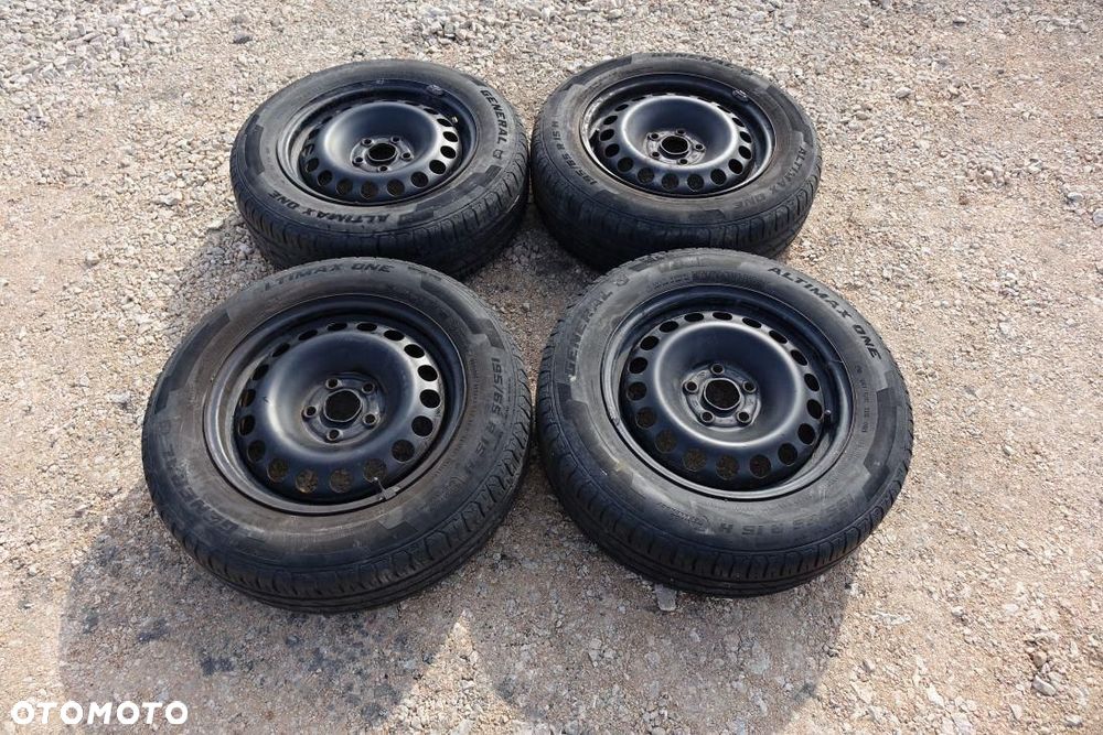 KOŁA LATO 4 SZT 195/65/15 VW PASSAT B5 5X112 - 1