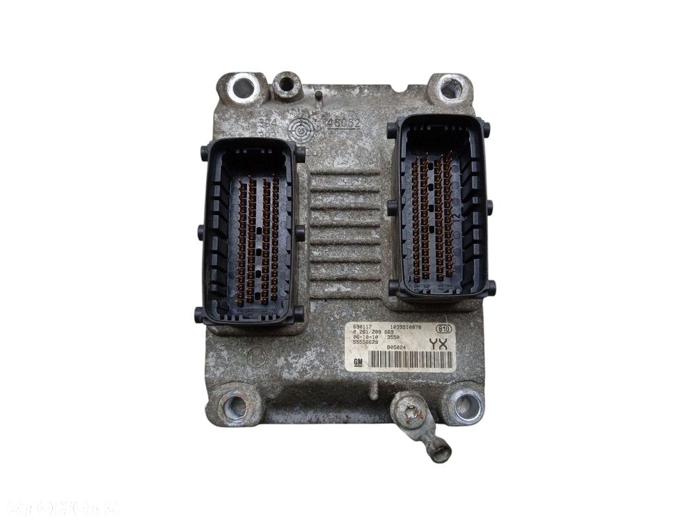 KOMPUTER STEROWNIK SILNIKA OPEL ASTRA G (1998-2009) 1.4 16V 90KM 55556629 - 1