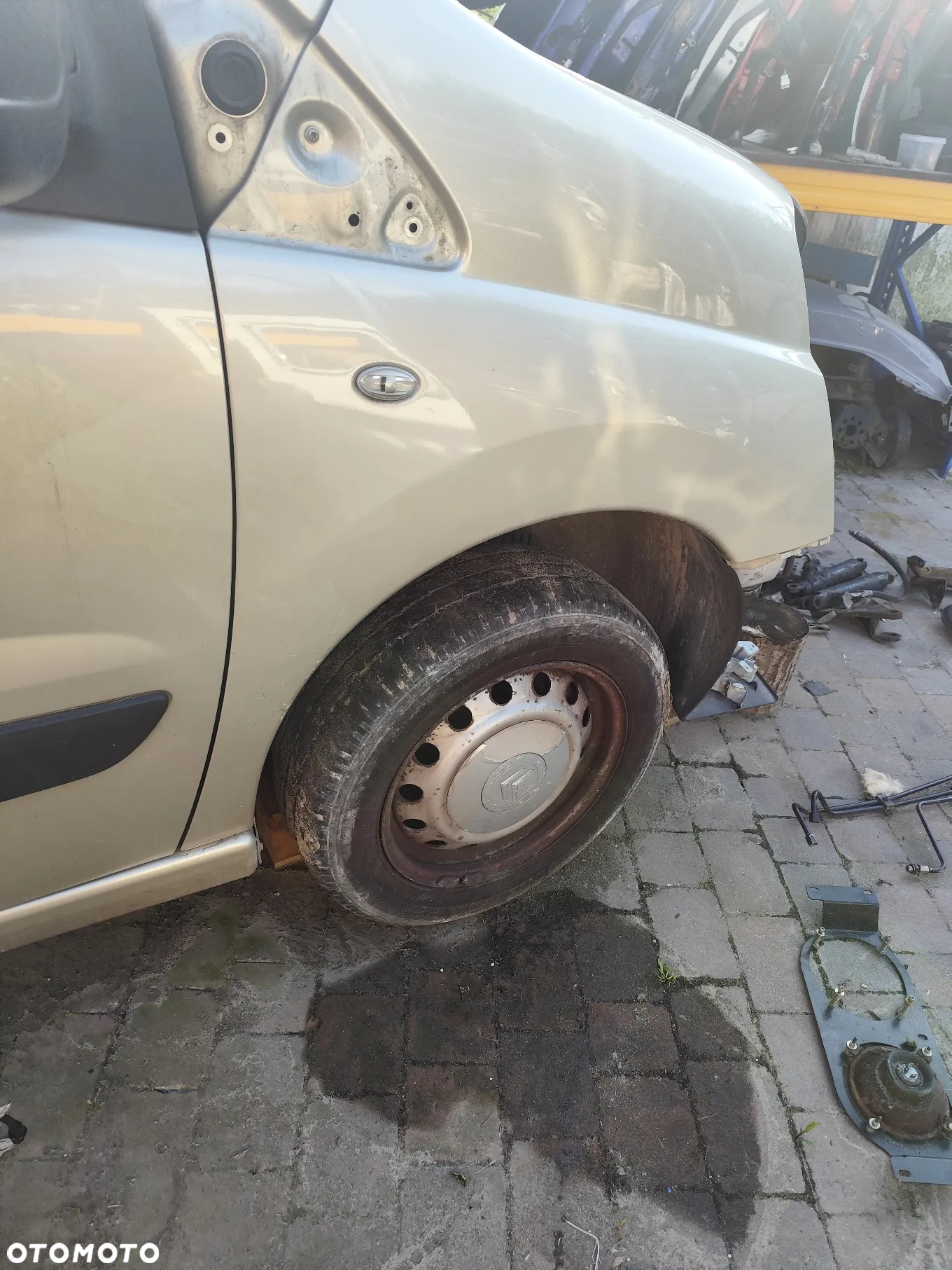 Błotnik prawy przód oryginał Scudo Expert Jumpy II Proace 07- - 3