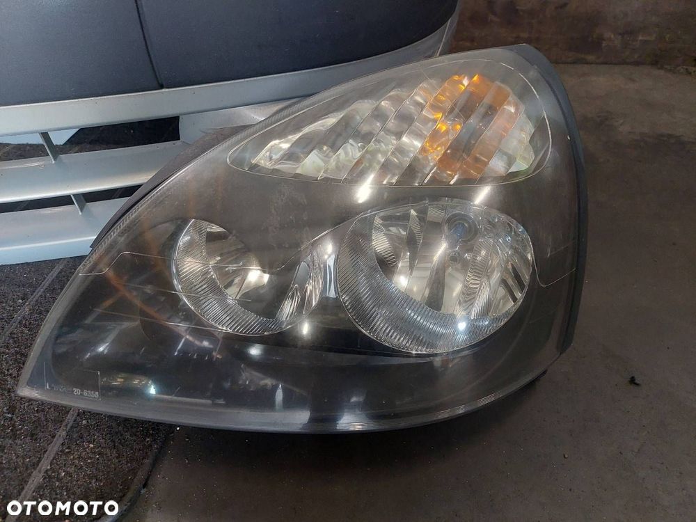 KOMPLETNY PRZÓD MASKA ZDERZAK BŁOTNIK LAMPY CLIO II THALIA I LIFT MV632 - 3