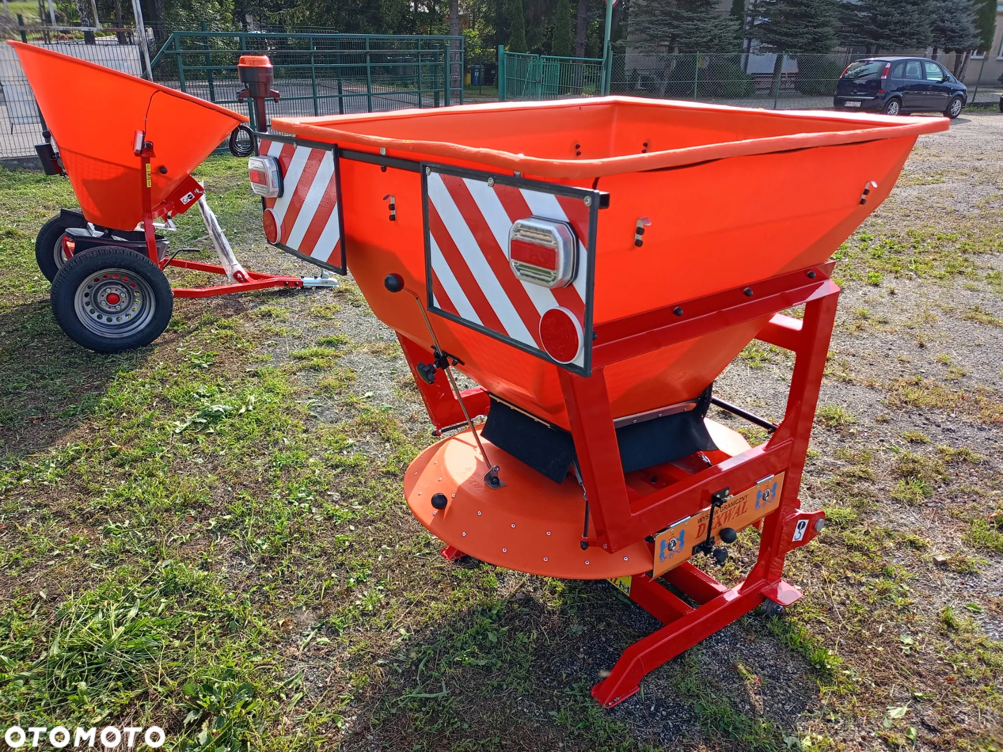 Solarka Piaskarka Posypywarka Dexwal PK 550 380 L 600 KG Transport - 6