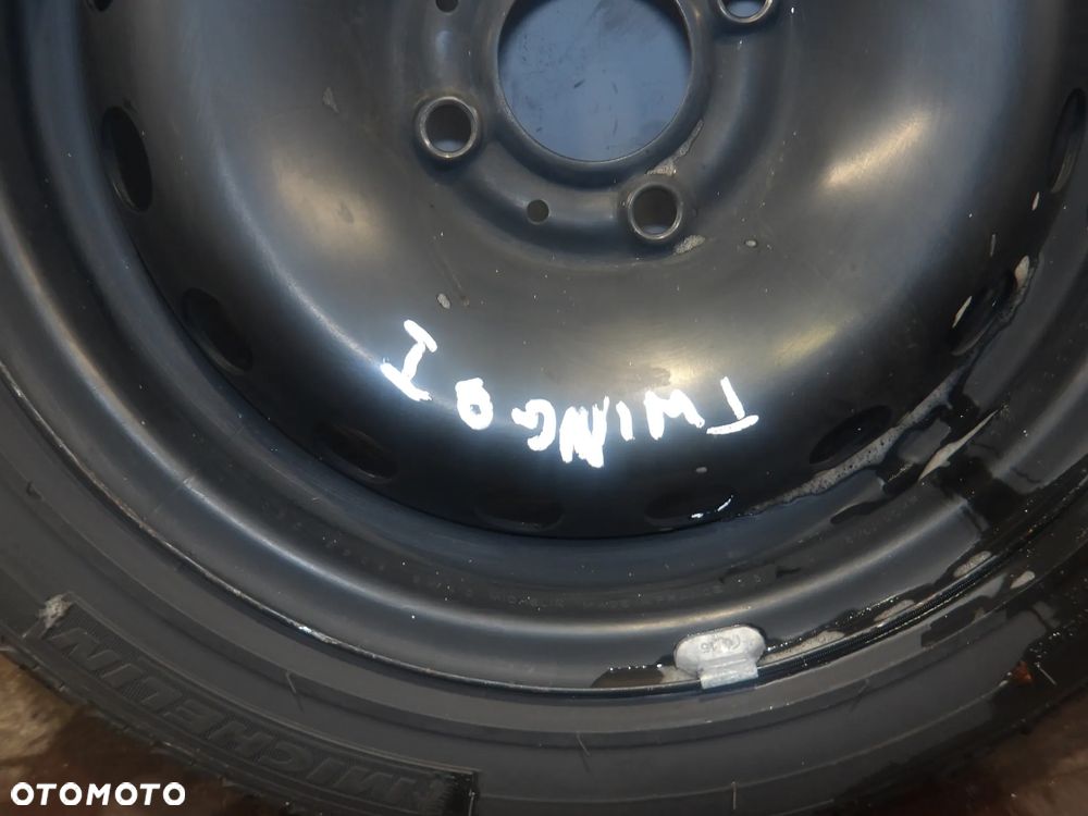 RENAULT TWINGO I LIFT 1.2B KOŁO ZAPASOWE DOJAZDÓWKA 4X100 155/65 R14 5.5J ET36 - 2