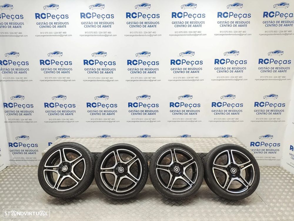 Conjunto jantes 16 Smart Forfour EQ 453 4,5J 6J ET40 ET44 4x100 - 9