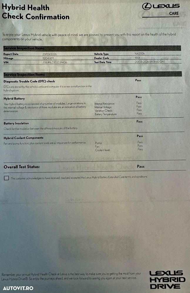 Lexus Seria NX 300h E-FOUR Luxury Line - 8