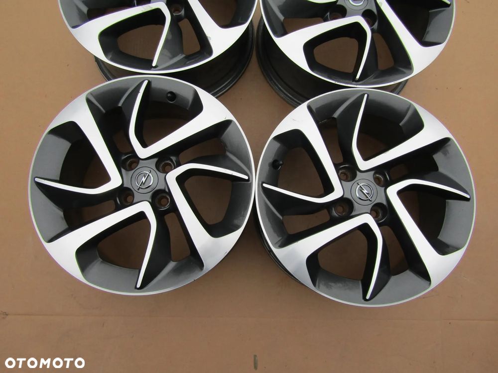 4x Felgi 16 Opel Adam Astra G H Corsa D E Meriva Combo C Karl Fiat Grande Punto Evo 4x100 - 6