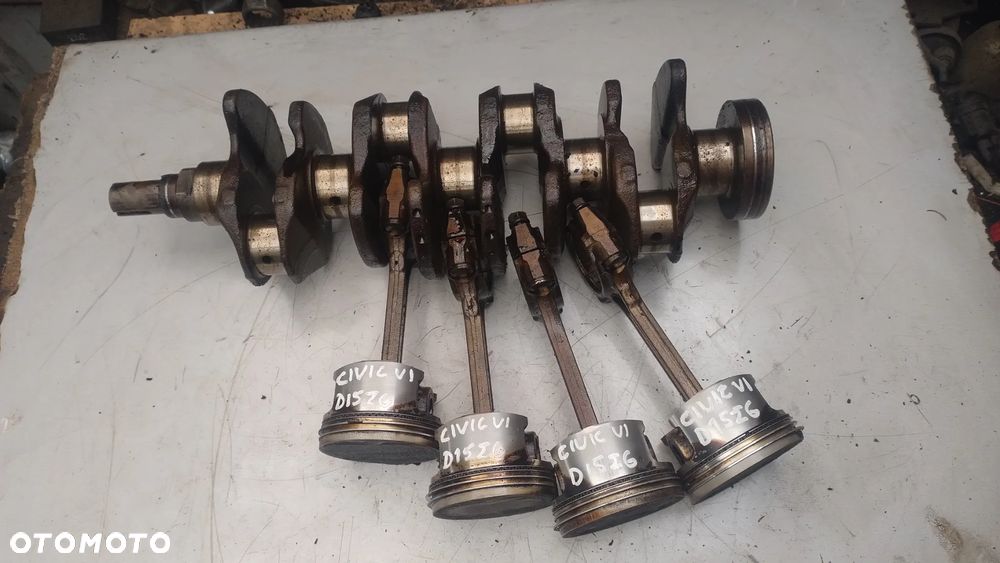 HONDA CIVIC VI 15 D15Z6 wal korbowy tłok korbowód
