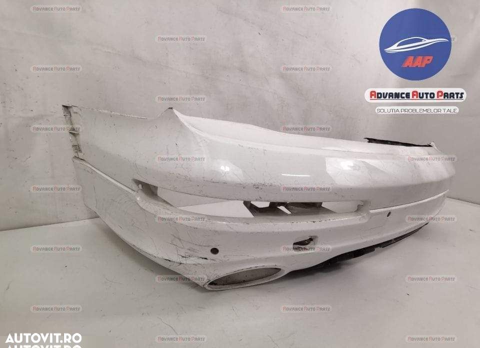 Bara spate S Line cu senzori originala Audi Q7 4L 2005 2006 2007 2008 - 11