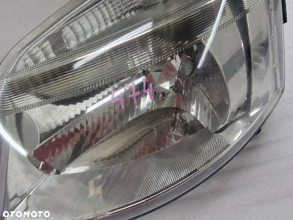 CITROEN BERLINGO I LIFT 02- / PEUGEOT PARTNER LEWA ZWYKŁA LAMPA PRZEDNIA PRZÓD , NR AUKCJI LL474 - 5