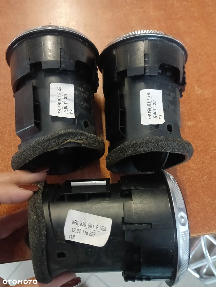 KRATKA NAWIEWU 8P0820901F CHROM AUDI A3 LIFT - 2