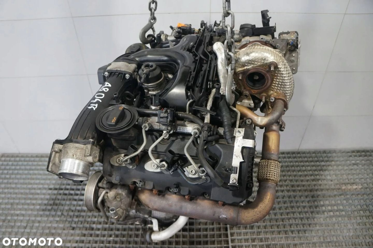 SILNIK KOMPLETNY OSPRZĘT POMPA WTRYSKI AUDI A8 D4 3.0 TDI CDT - 6