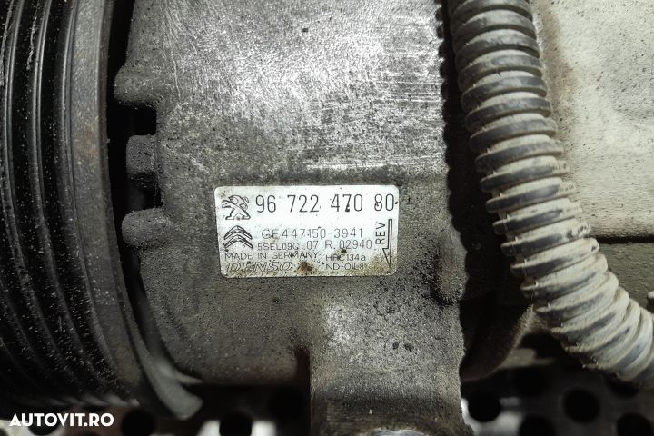 Compresor AC 9672247080 9672247080 Peugeot 208 1 [2012 - 2016] Hatchb - 6
