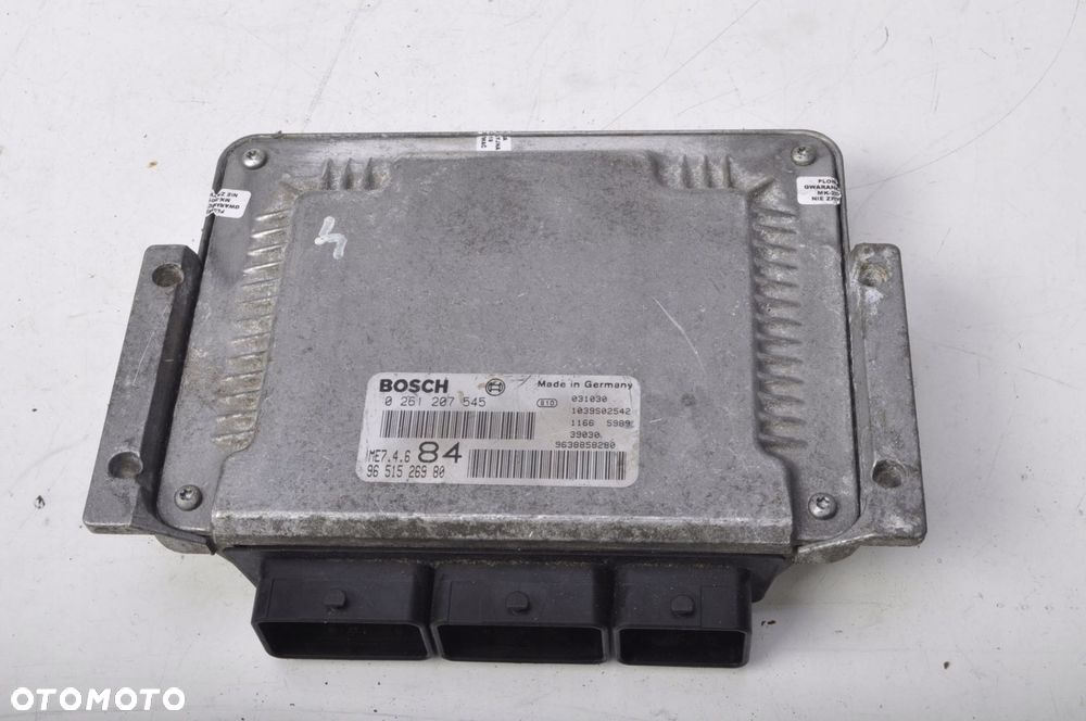 PEUGEOT 807 3.0 KOMPUTER SILNIKA 0261207545 - 1