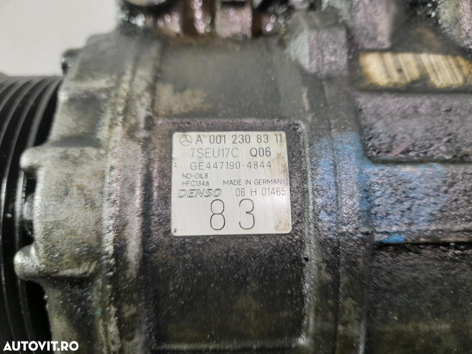 Compresor clima AC A0012308311 3.0 cdi om642.950 Mercedes-Benz ML W16 - 3