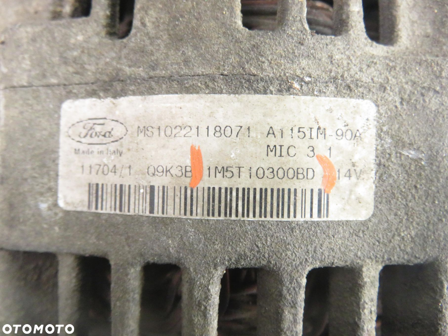 ALTERNATOR FORD FOCUS MK1 1.8 TDCi 1M5T10300BD - 4