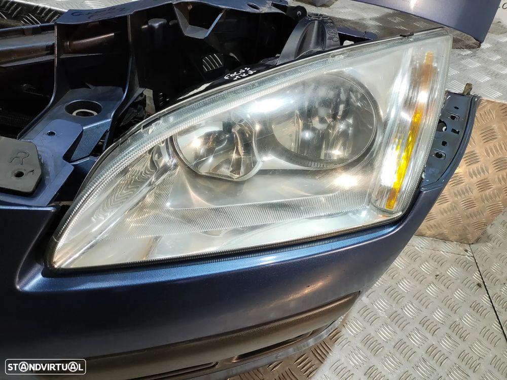 FRENTE COMPLETA FORD FOCUS 2 II MK2 FASE 1 CAPOT PARACHOQUES GUARDA-LAMAS OTICAS RADIADOR VENTILADOR FRENTE FIBRA REFORÇO - 5