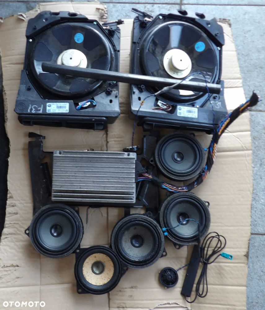BMW - F31 - WZMACNIACZ - GŁOŚNIKI - NAGŁOŚNIENIE - HARMAN - TOP HIFI - KOMPLET - 6841962  9210150  9210149 - 1