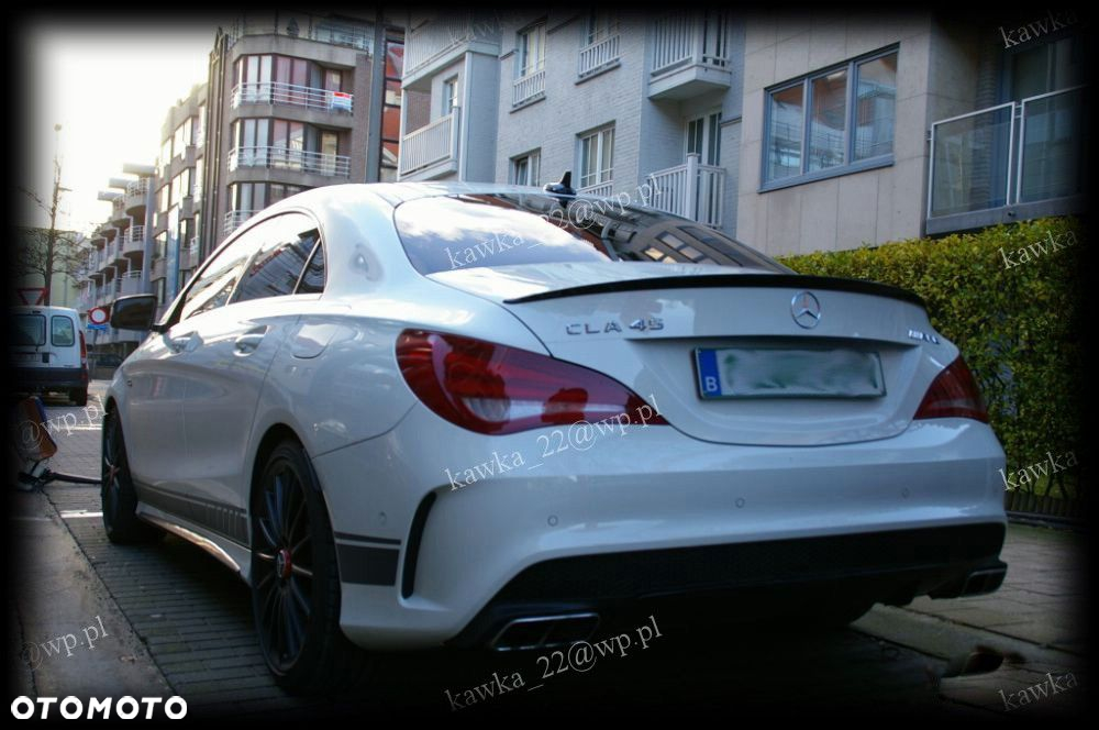 MERCEDES CLA C117 SPOILER LOTKA NA KLAPĘ PODKŁAD! - 13