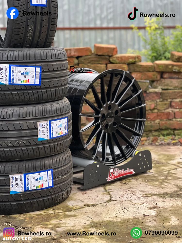 Jante Roti BMW R20 BMW G20 G22 G30 G31 G11 G12 X3 X4 G02 Model Hamann Roti Hamann R20 cu anvelope vara/iarna inclus - 3