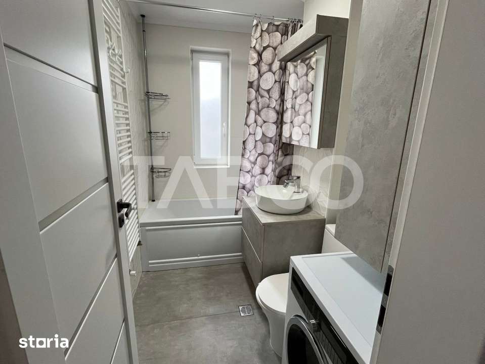 Apartament modern 2 camere mobilat utilat balcon parcare Brana Sibiu - Imagine principală: 4/10