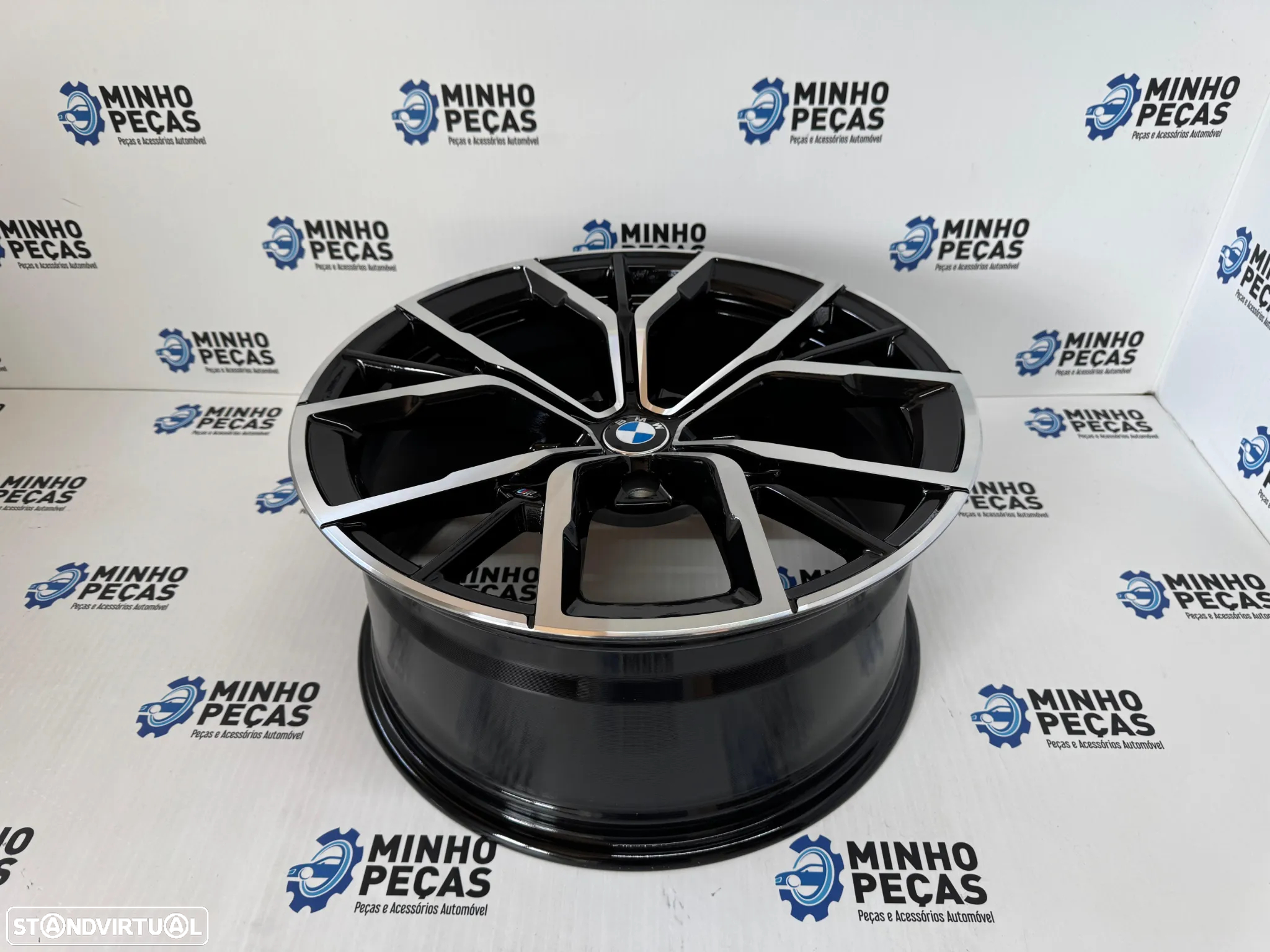 Jantes BMW Look 845M em 19 (5x120) Preto e Polido - 7
