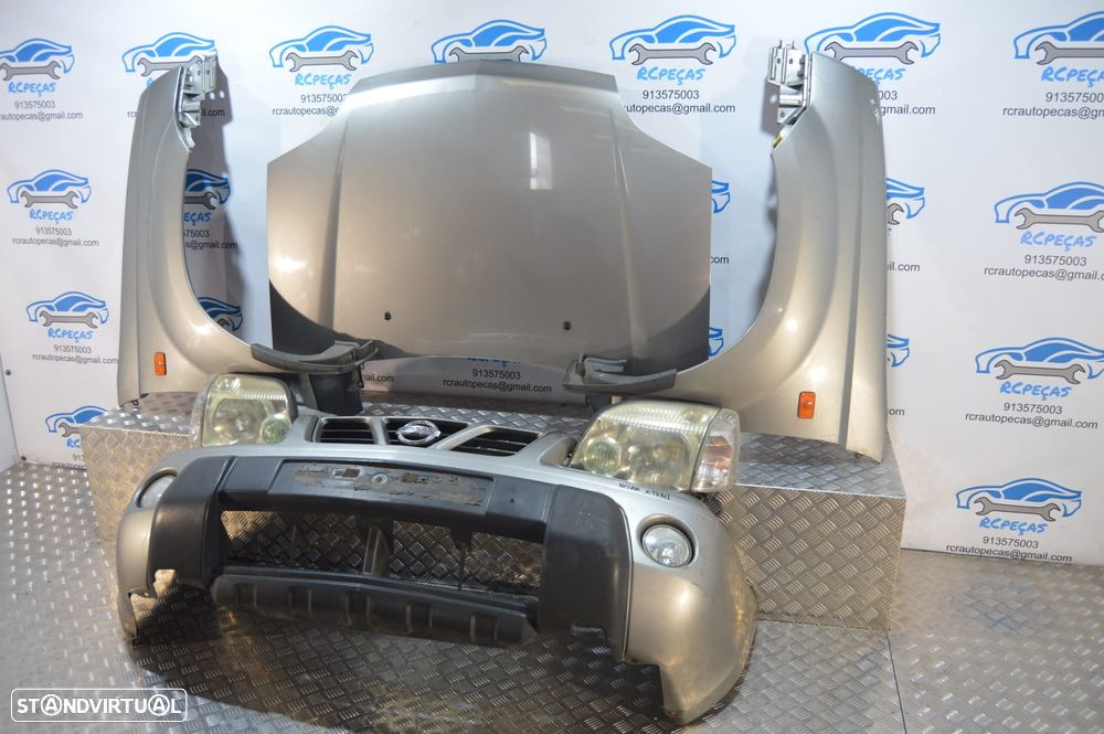 FRENTE COMPLETA NISSAN XTRAIL T30 CAPOT PARACHOQUES GUARDA-LAMAS REFORÇO - 2