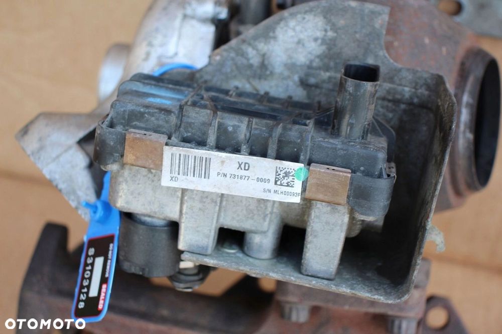 Turbo turbosprężarka BMW e46 2.0d 150KM Lift m47 731877-5009S - 4