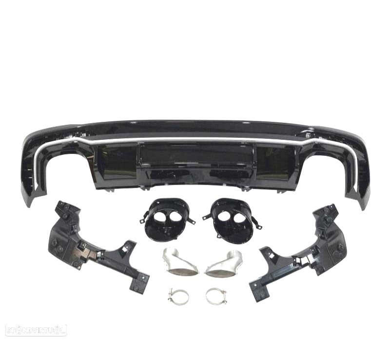 DIFUSOR DIFUSOR AUDI A4 20- LOOK RS4 - 3