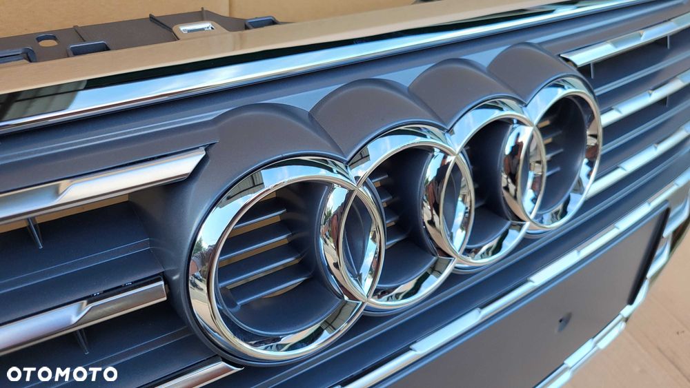 Atrapa chłodnicy GRILL Audi A4 B9 8W0 8W 15-19 ORYG. CHROM OE NOWA !! - 6