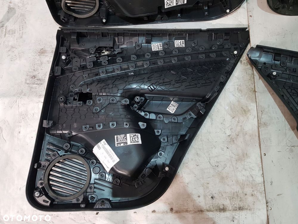 boczki tapicerka drzwi komplet vw id 4 skóra eur 21r - 12