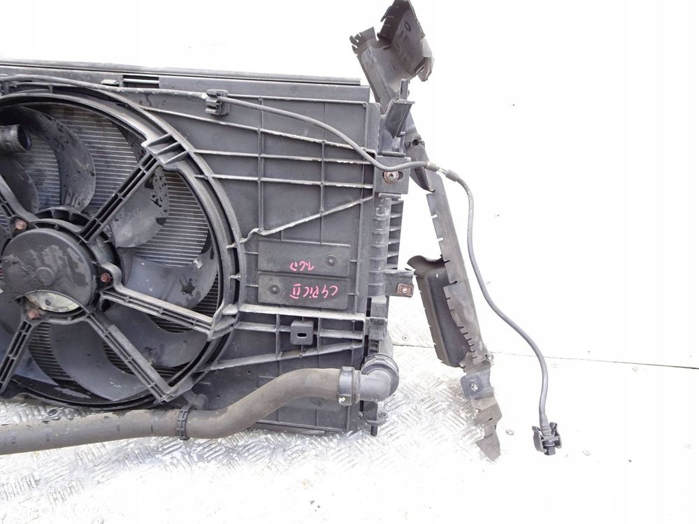 chłodnica wody + wentylator citroen c4 picasso ii 1.6 e-hdi - 6