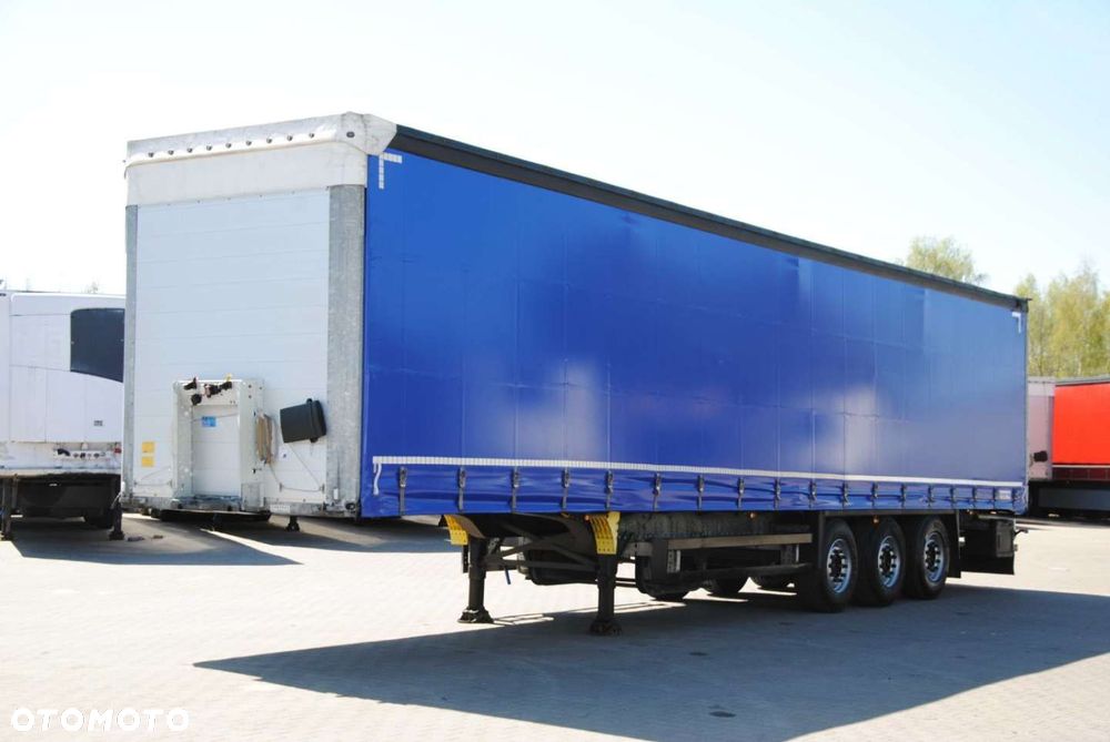 Schmitz Cargobull SCS kurtyna, podnoszona oś - 7