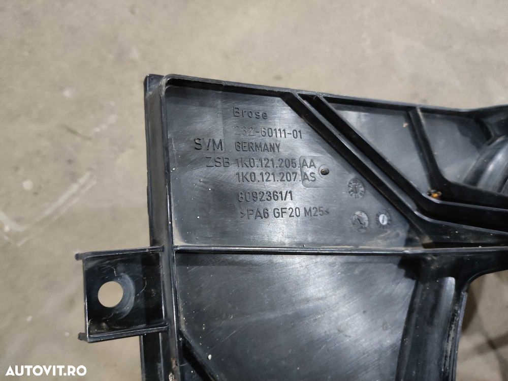 Ventilator motor volkswagen vw golf 5 BLS cod 1k0121205 aa - 2