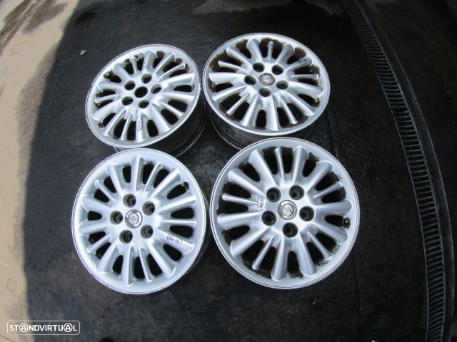 Jogo De Jantes JGJANT969 CHRYSLER GRAND VOYAGER 4 FASE 2 LONG 2006 2.8CRD 150CV 5P PRETO 6X16 5X115 71Mm - 2