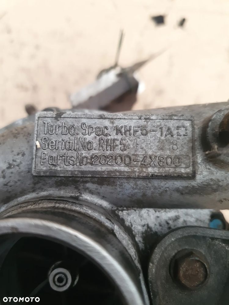 } Turbosprężarka turbina KIA Carnival I 2.9 CRDI 127 282004X300 28200-4X300 - 2