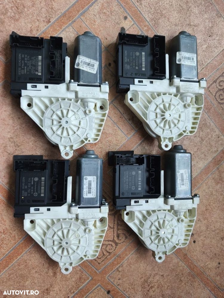 Motoraș geam stânga spate Volkswagen Passat B6 / modul geam Passat B6 - 1