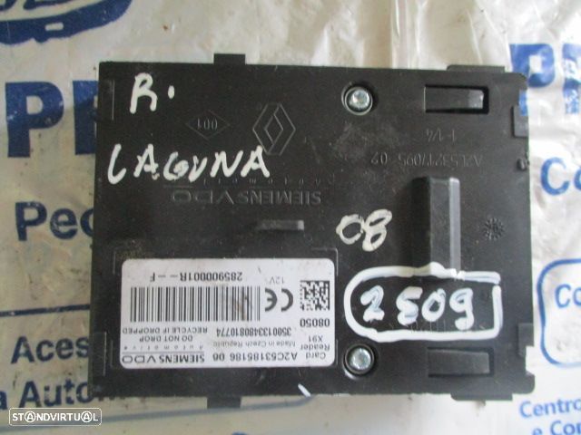 Ignição 285900001R RENAULT LAGUNA 2008 LEITOR CARTAO - 1