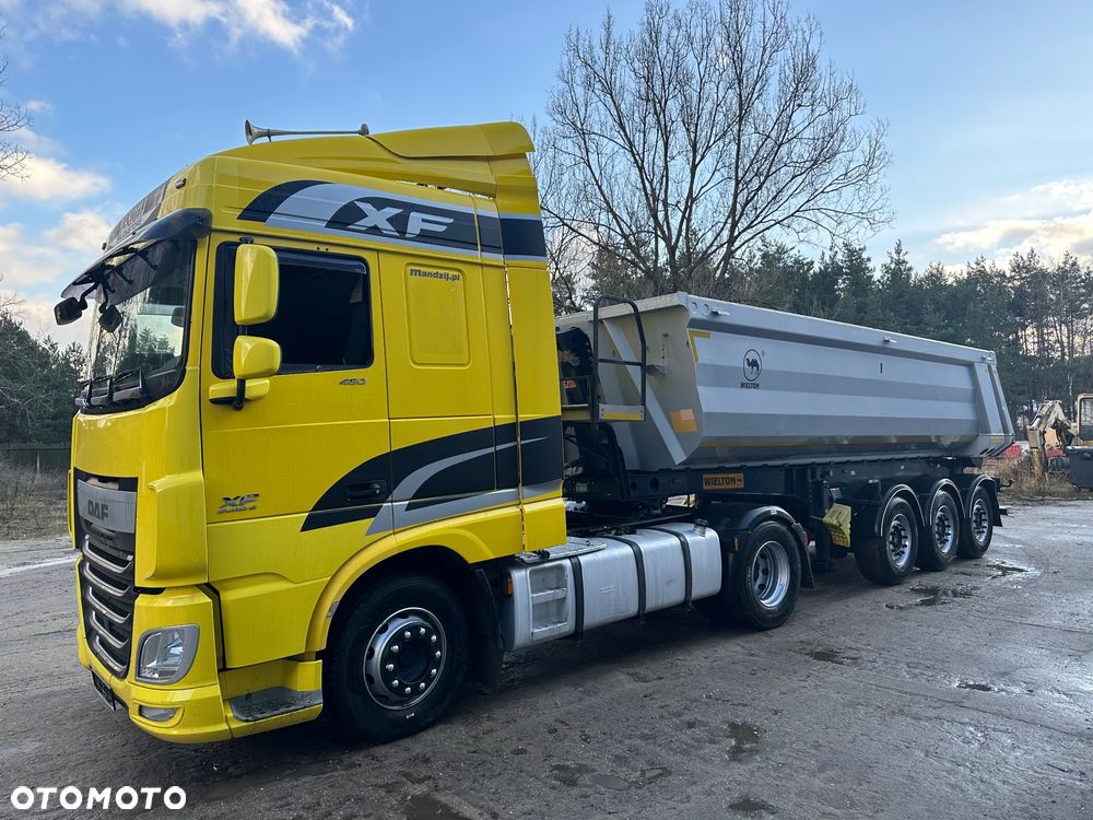 Wielton WYWROTKA NW-3 28m3 HARDOX OSIE SAF OŚ PODNOSZONA PLANDEKA WAGA:5200kg 2015r STAN IDEALNY - 2