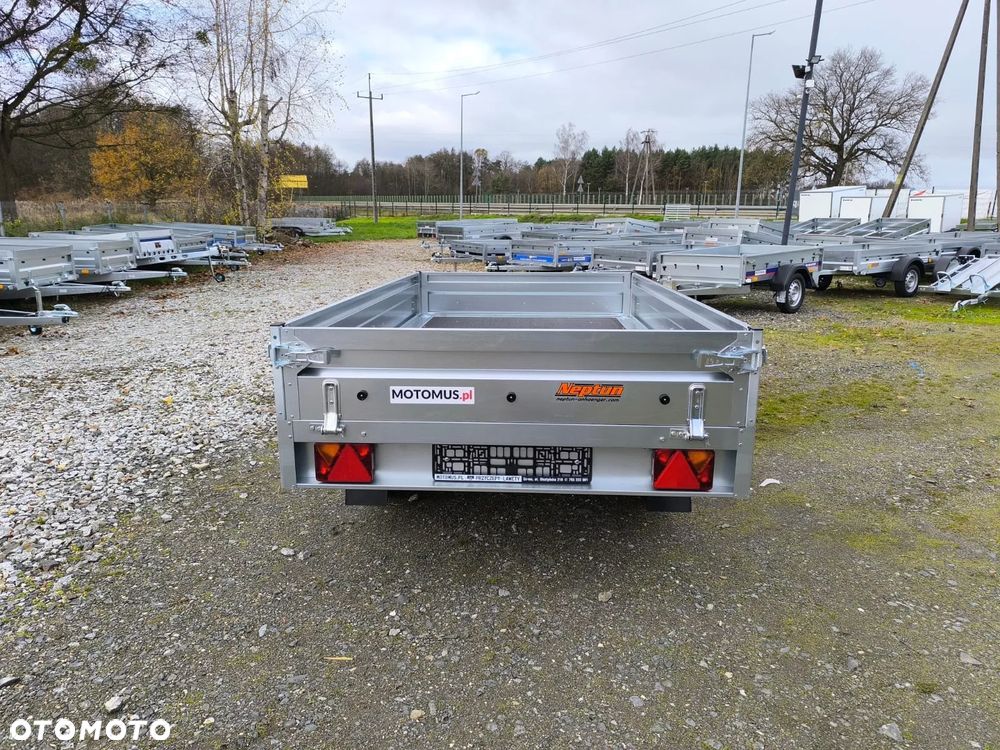 Neptun Przyczepa Neptun N7-263 2 KPS BASELINE 263x145x30 2 osie 750 kg koła pod spodem platforma - 13