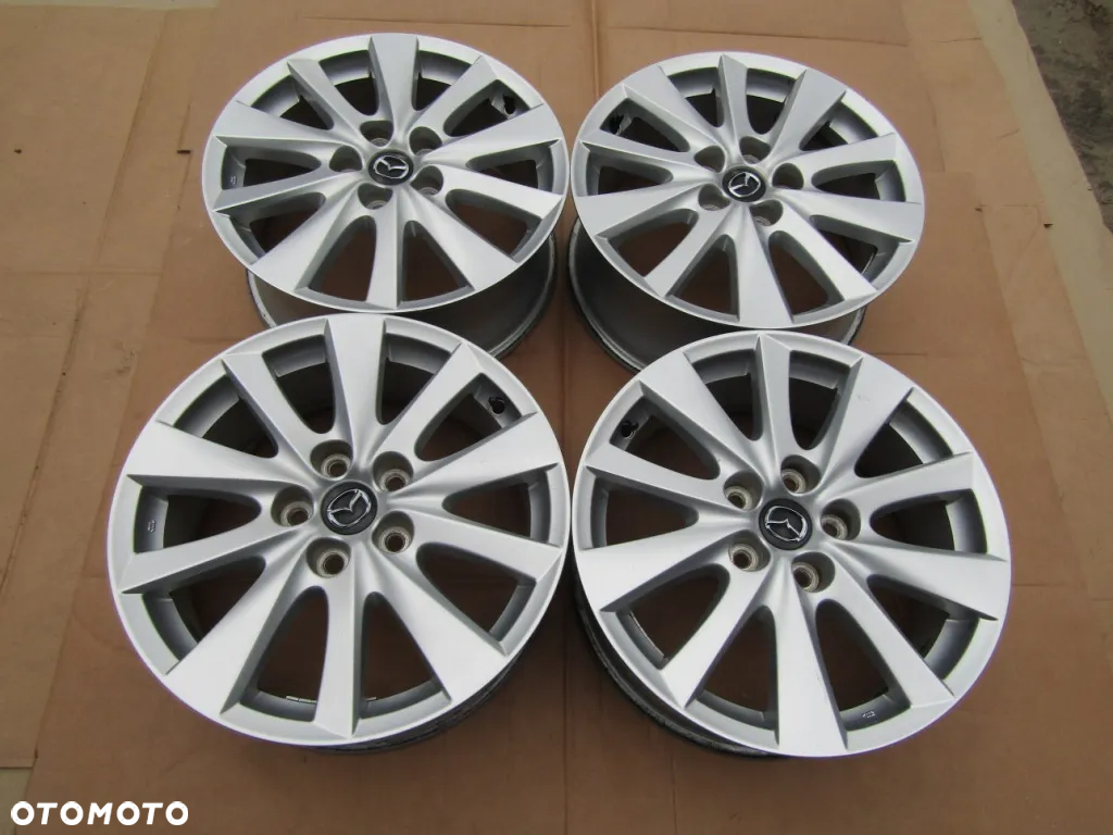 4x Felgi 17 Mazda 3 5 6 CX-3 CX-5 CX-7 MX-5 7j 5x114,3 ET50 / oryginał - 3