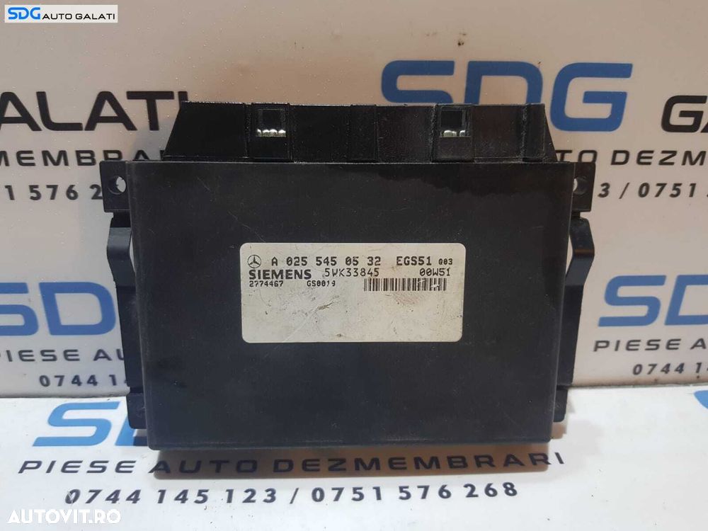Calculator Modul Cutie Viteze Mercedes Benz Clasa C C Class W203 2000-2007 Cod A0255450532 [L3547] - 1