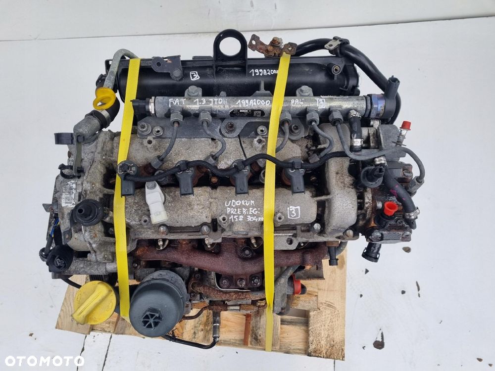 SILNIK KOMPLET Fiat Doblo I 1.3 M-JET 75KM dokumenty 158tyś 199A2000 - 16