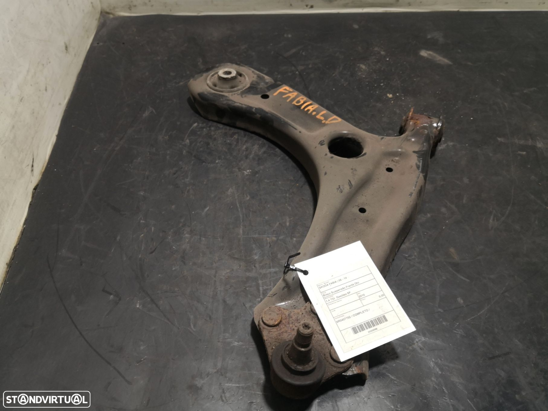 Braço Suspensão Frente Dto Skoda Fabia Ii (542) - 2