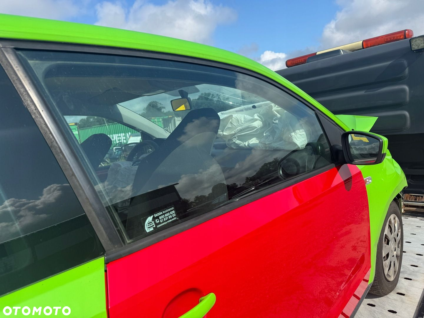 SKODA CITIGO 3D DRZWI PRAWY PRZÓD LY3D - 6
