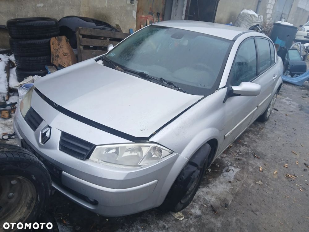 renault megane II 1.6 16v k4m760 silnik skrzynia sanki belka przód tył wahacz zacisk - 1